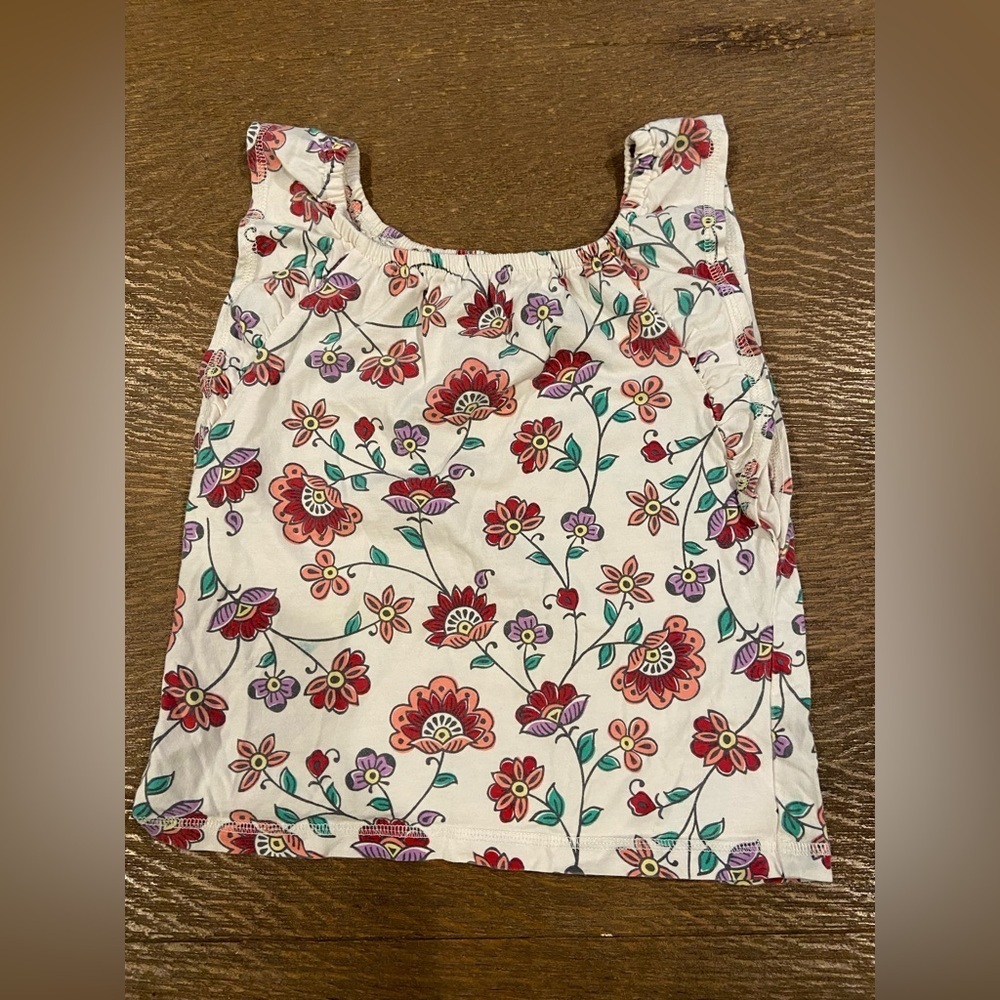 Tea Collection Flutter Sleeve Top